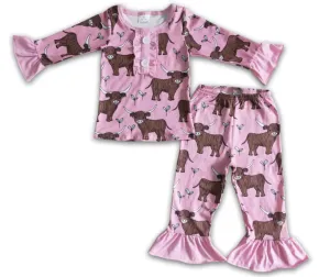 Pre-order: Cow Print Pajama (3 Styles)