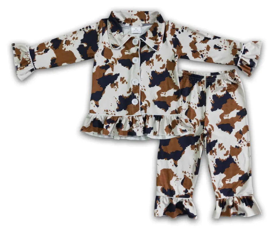 Pre-order: Cow Print Pajama (3 Styles)
