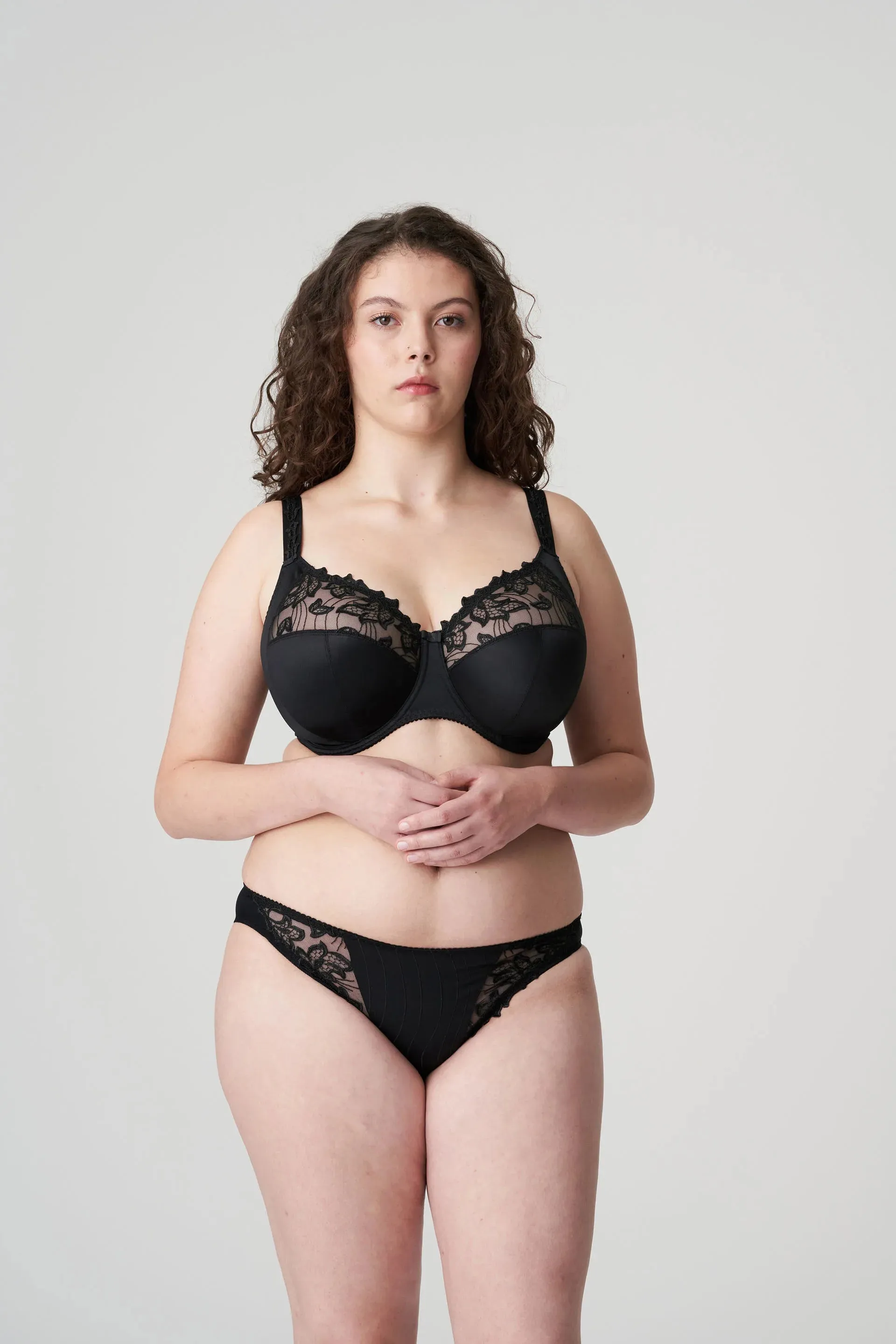 Prima Donna Full Cup ( ) Bra-Deauville-Pink ,Black, Cafe Latte