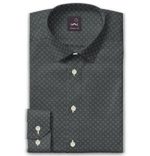 Pure Cotton - Long Sleeve - Gray Floral Medley