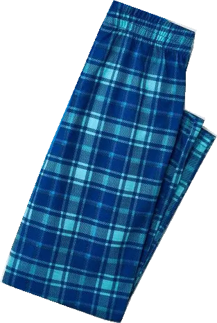 "Merry Christmas" White Letter 2024 Blue Long Sleeve Top With Blue Plaid Family Matching Pajamas