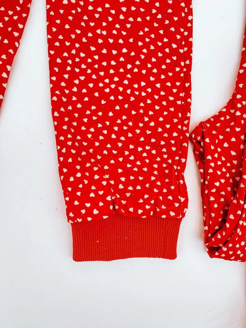 Red Mommy and Me Pajamas