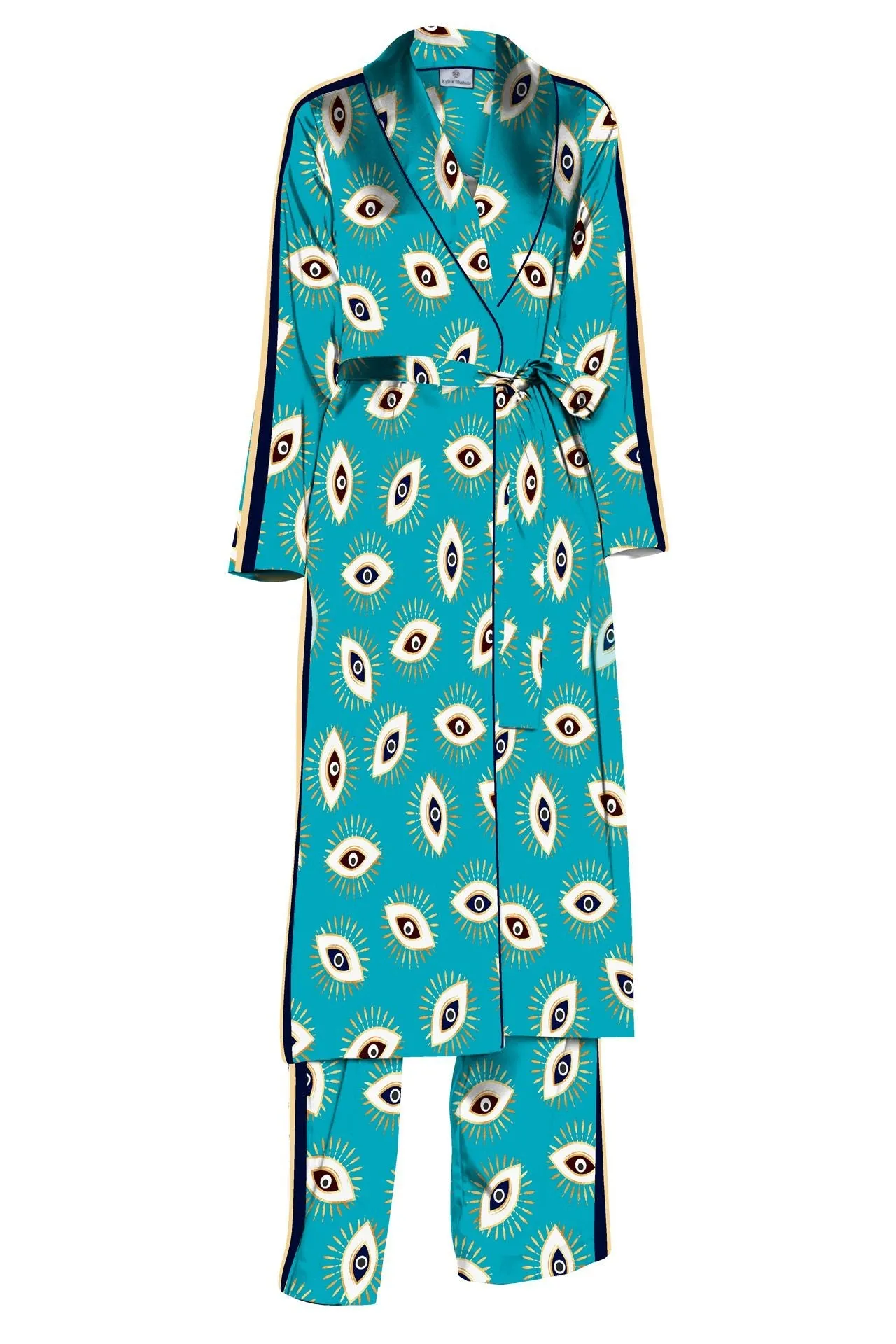 Robe And Pajama Set Womens