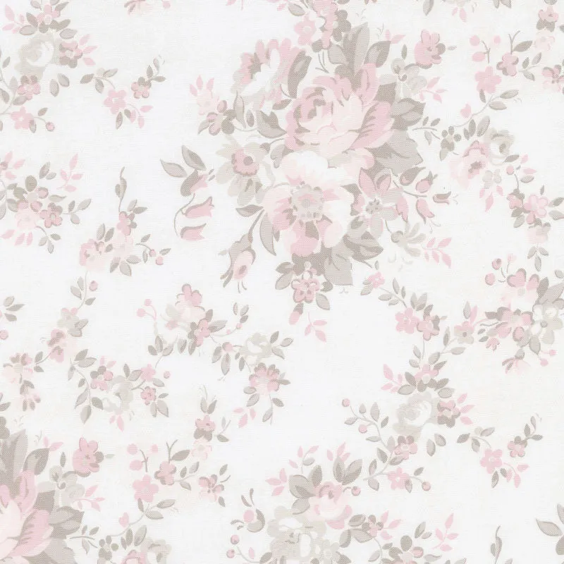 Rose Garden - Main Cream Yardage