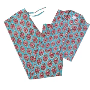 Sallie Floral Cotton Pajama Store Credit