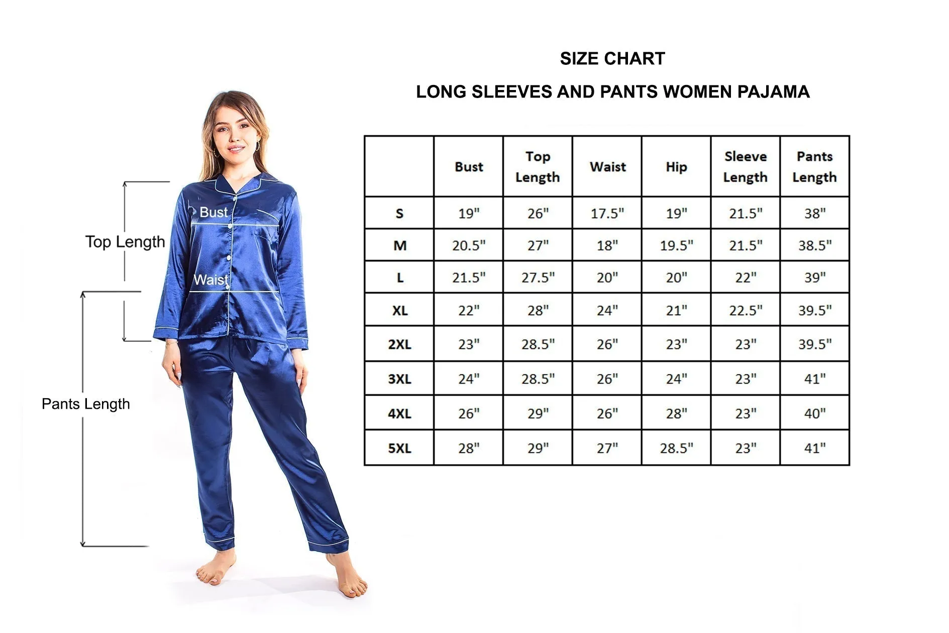 Set of 9 Bridesmaids Pajamas, Custom Wedding Satin Pajamas  - Long   Long