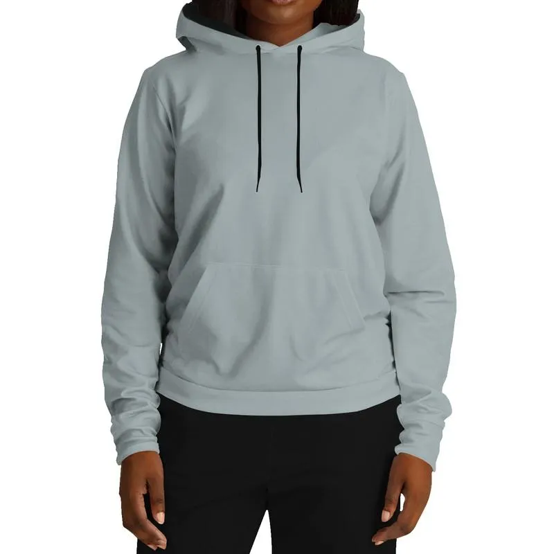 Shaded Pale Blue-Green Gray Hoodie | Unisex | with PLUS sizes | C10M0Y5K30