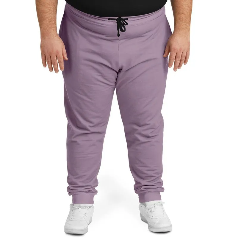 Shaded Pale Pastel Purple Gray Joggers | Unisex | with PLUS sizes | C8M30Y0K30