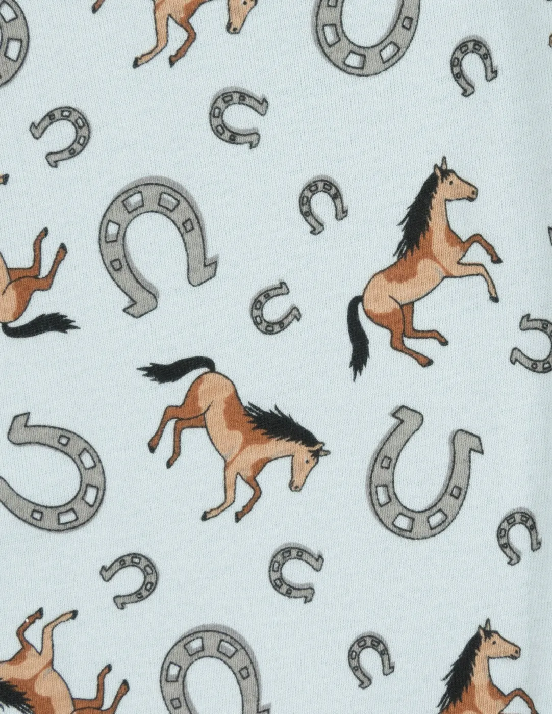 Short Sleeve Animals Cotton Pajamas