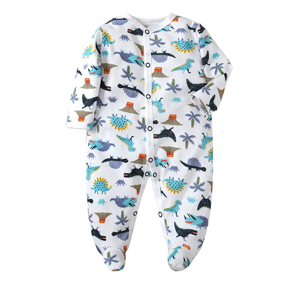 Sleepers Pajamas Onesies - Soft Cotton Baby Sleepwear for 0-12 Months