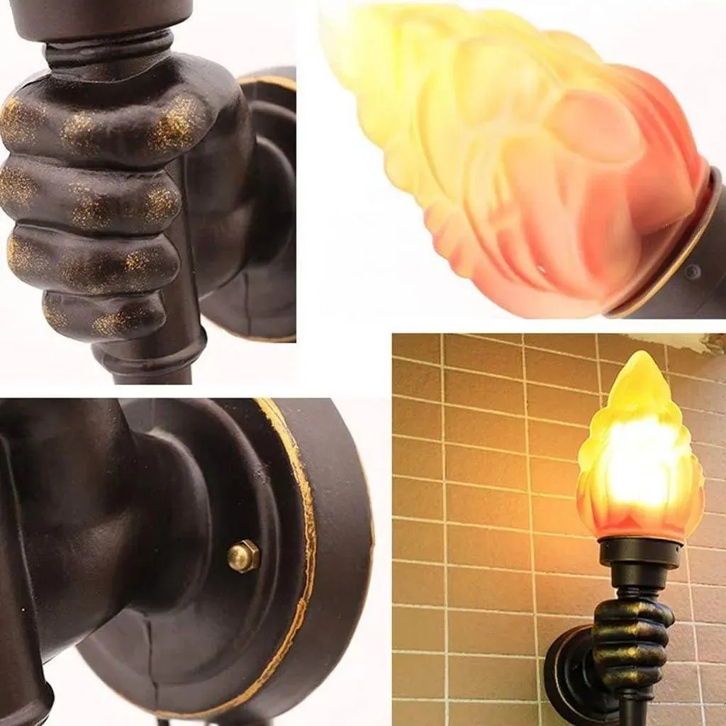 Truimph Torch Outdoor Wall Lamp (WMD12216)