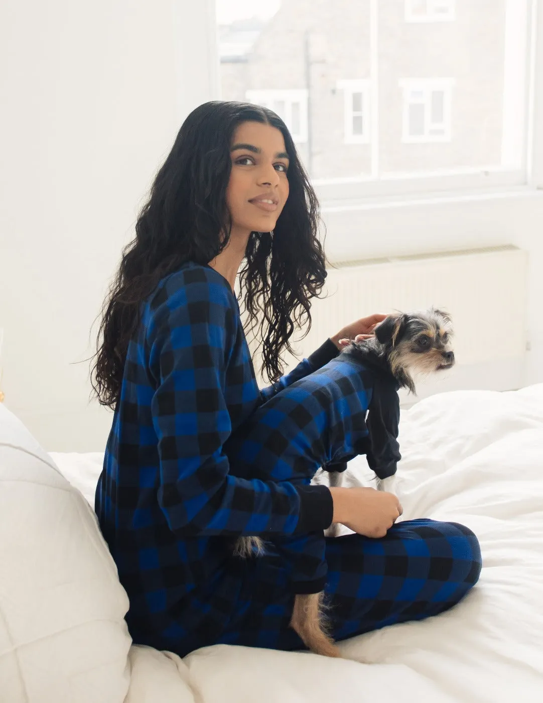 Women's Cotton Plaid Pajamas